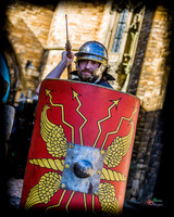 Photographs of the Roman Ermine street guard in Lincoln UK