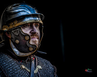 Photographs of the Roman Ermine street guard in Lincoln UK