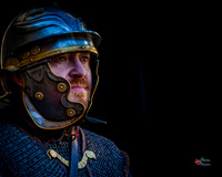 Photographs of the Roman Ermine street guard in Lincoln UK