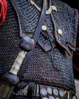 Photographs of the Roman Ermine street guard in Lincoln UK