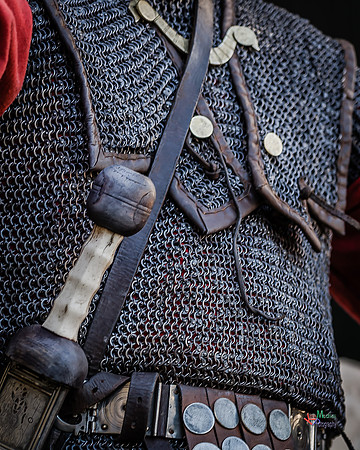 Photographs of the Roman Ermine street guard in Lincoln UK