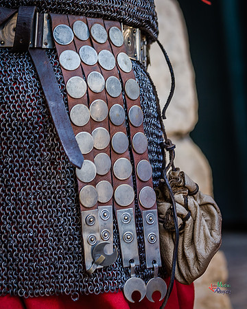 Photographs of the Roman Ermine street guard in Lincoln UK