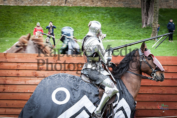 Lincoln Castle Knights Jousting