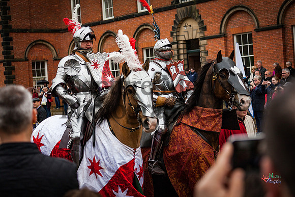 Lincoln Castle Knights Jousting