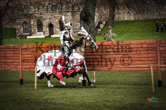 Lincoln Castle Knights Jousting