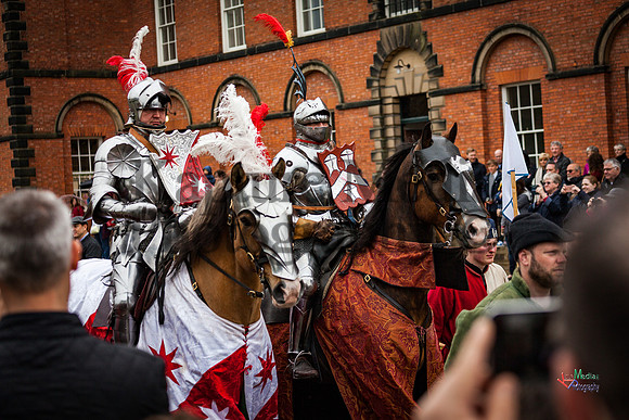 Lincoln Castle Knights Jousting
