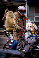 A scooter festival in Lincoln UK 2017