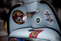 A scooter festival in Lincoln UK 2017