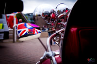 A scooter festival in Lincoln UK 2017