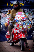 A scooter festival in Lincoln UK 2017