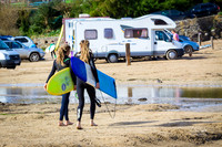 Location photographs from Polzeath Cornwall, UK