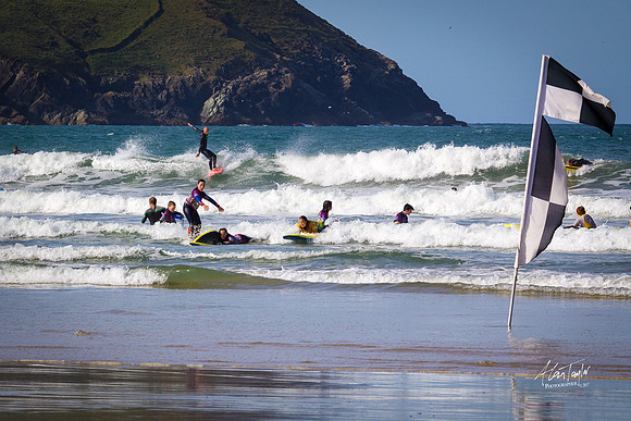 Location photographs from Polzeath Cornwall, UK