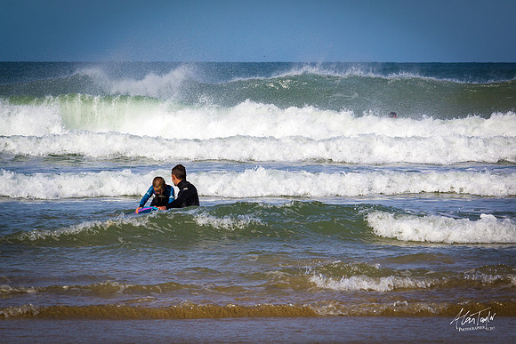 Location photographs from Polzeath Cornwall, UK