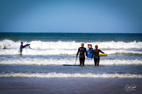 Location photographs from Polzeath Cornwall, UK