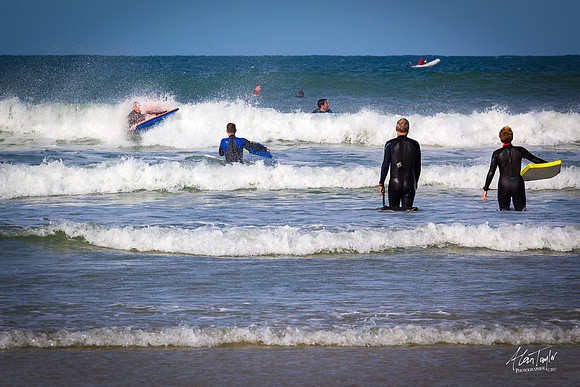 Location photographs from Polzeath Cornwall, UK