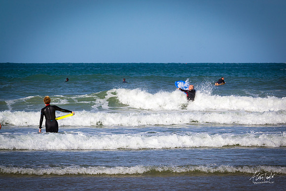 Location photographs from Polzeath Cornwall, UK