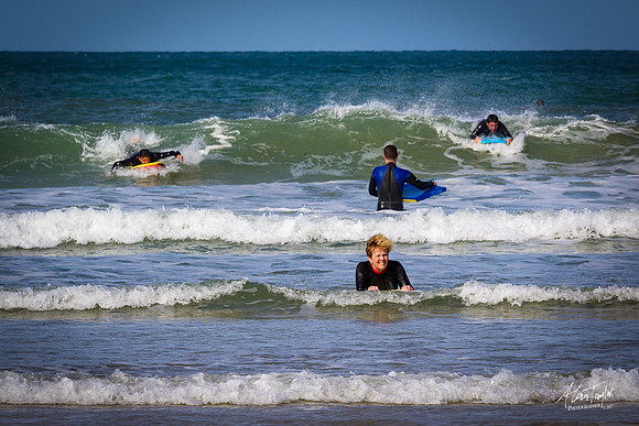 Location photographs from Polzeath Cornwall, UK