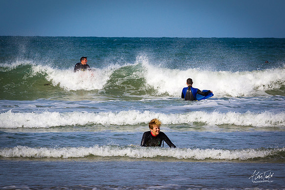 Location photographs from Polzeath Cornwall, UK