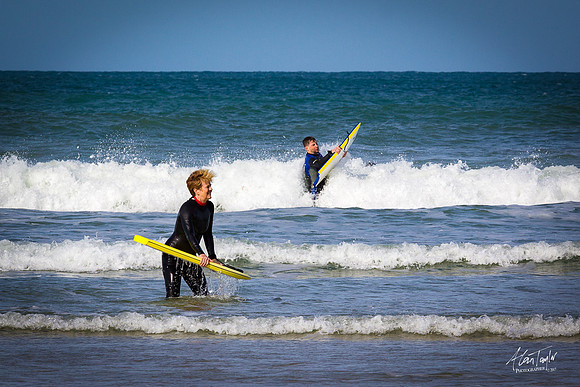 Location photographs from Polzeath Cornwall, UK