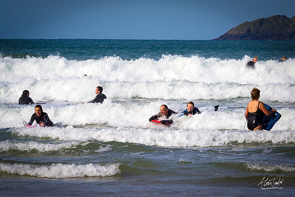 Location photographs from Polzeath Cornwall, UK