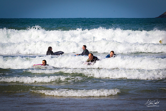 Location photographs from Polzeath Cornwall, UK