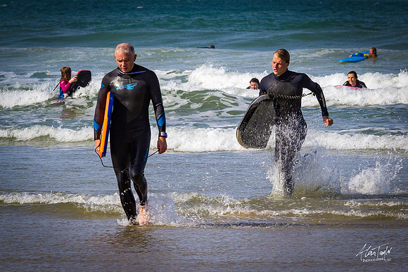 Location photographs from Polzeath Cornwall, UK