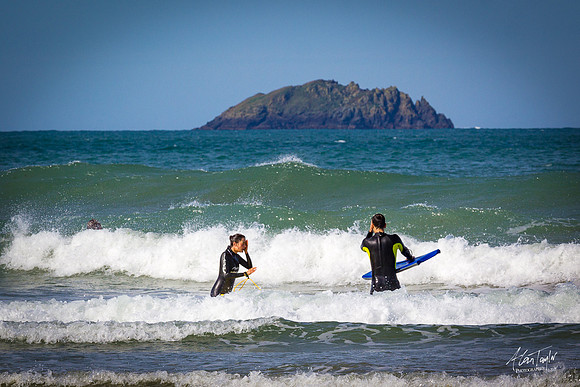 Location photographs from Polzeath Cornwall, UK