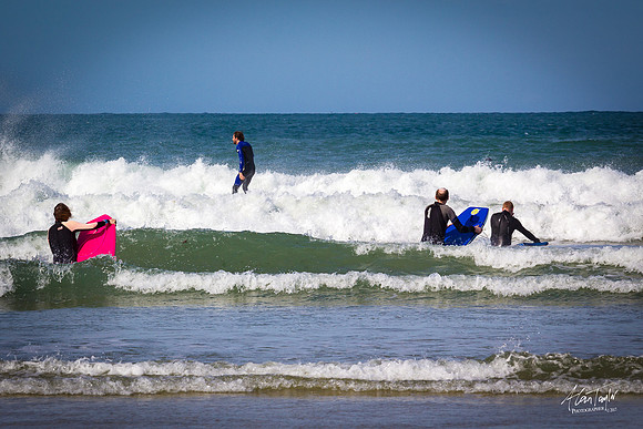 Location photographs from Polzeath Cornwall, UK