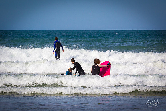 Location photographs from Polzeath Cornwall, UK