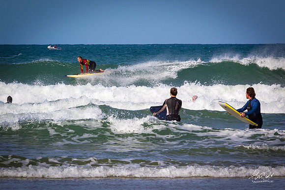 Location photographs from Polzeath Cornwall, UK