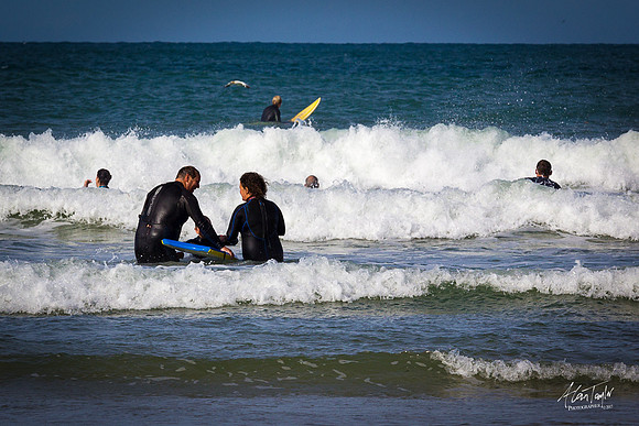 Location photographs from Polzeath Cornwall, UK