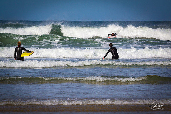 Location photographs from Polzeath Cornwall, UK