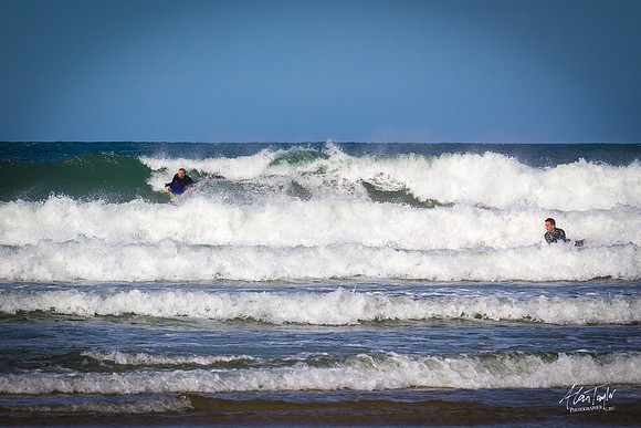Location photographs from Polzeath Cornwall, UK