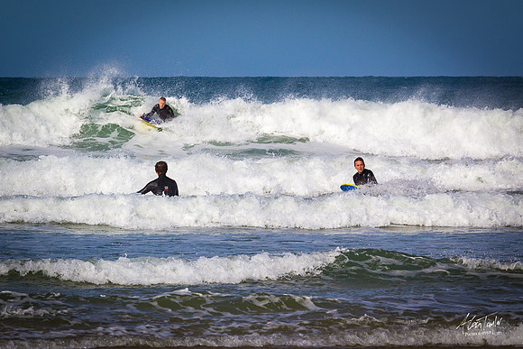 Location photographs from Polzeath Cornwall, UK