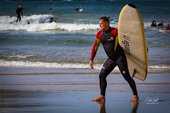 Location photographs from Polzeath Cornwall, UK
