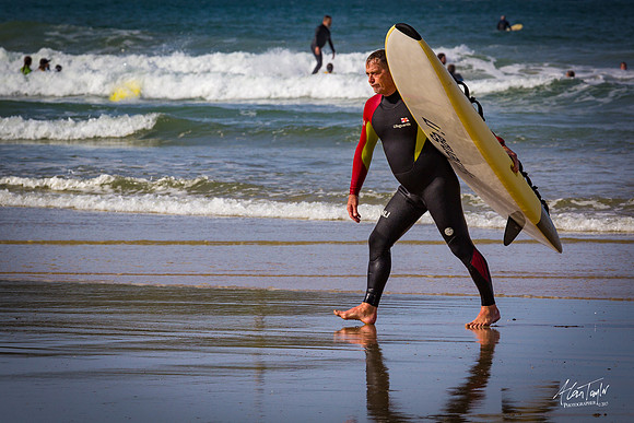 Location photographs from Polzeath Cornwall, UK