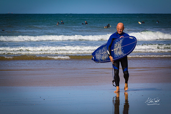 Location photographs from Polzeath Cornwall, UK