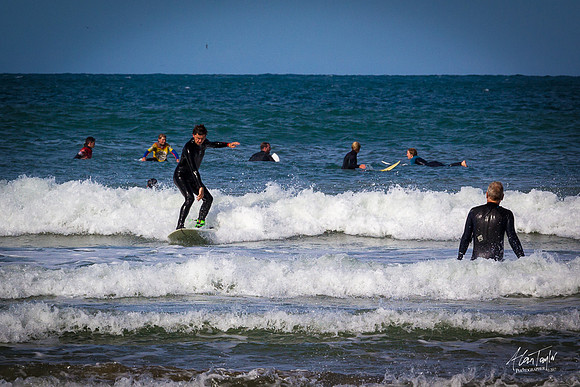 Location photographs from Polzeath Cornwall, UK