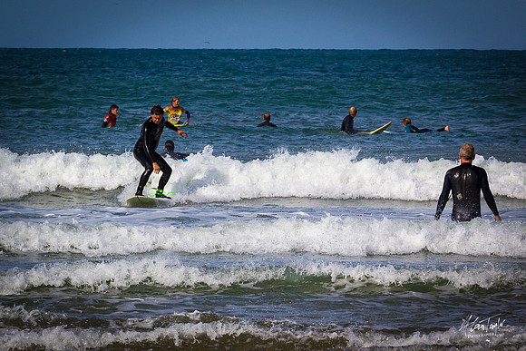 Location photographs from Polzeath Cornwall, UK