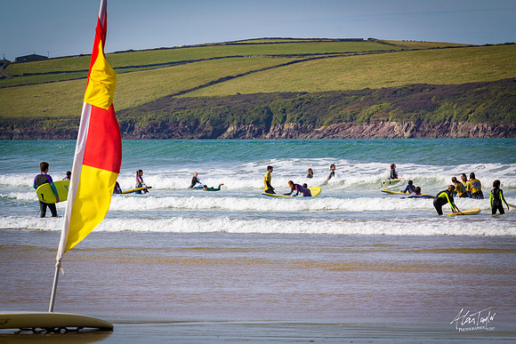 Location photographs from Polzeath Cornwall, UK