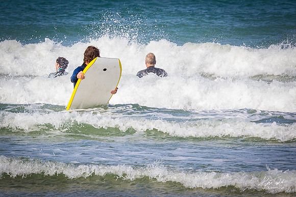 Location photographs from Polzeath Cornwall, UK