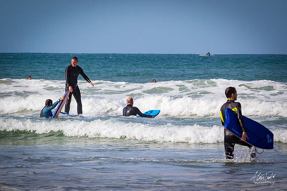 Location photographs from Polzeath Cornwall, UK
