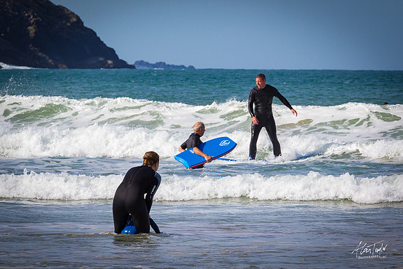 Location photographs from Polzeath Cornwall, UK
