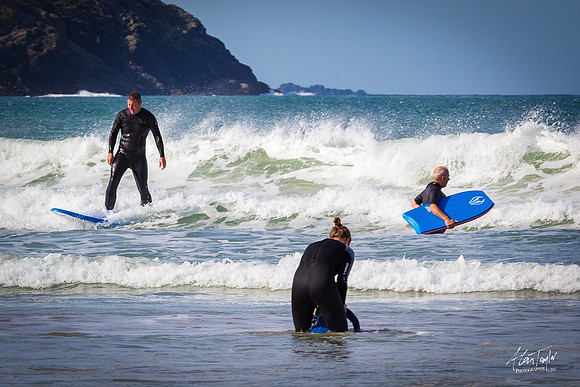 Location photographs from Polzeath Cornwall, UK