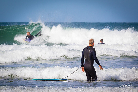 Location photographs from Polzeath Cornwall, UK