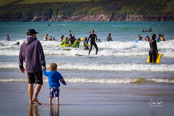 Location photographs from Polzeath Cornwall, UK