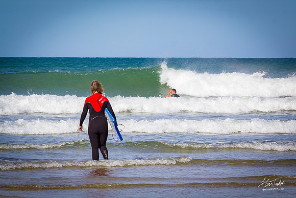 Location photographs from Polzeath Cornwall, UK