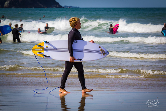 Location photographs from Polzeath Cornwall, UK