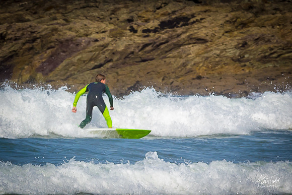 Location photographs from Polzeath Cornwall, UK