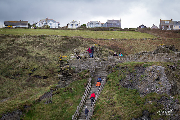 Photographs of Tintagel Castle, UK